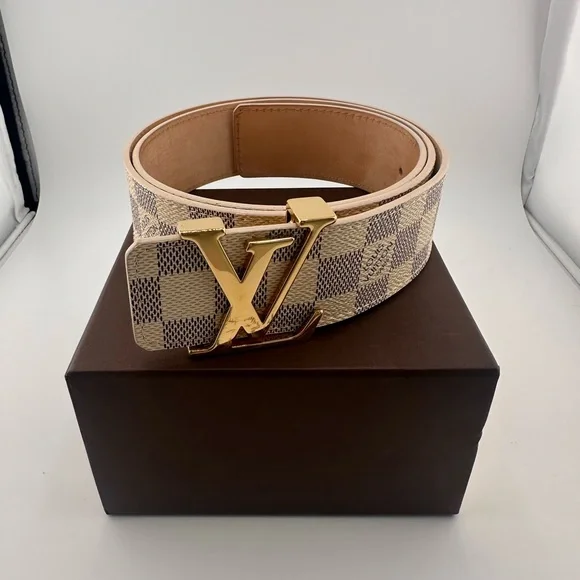 Louis Vuitton | Accessories | Louis Vuitton Damier Azur Belt  display picture 1